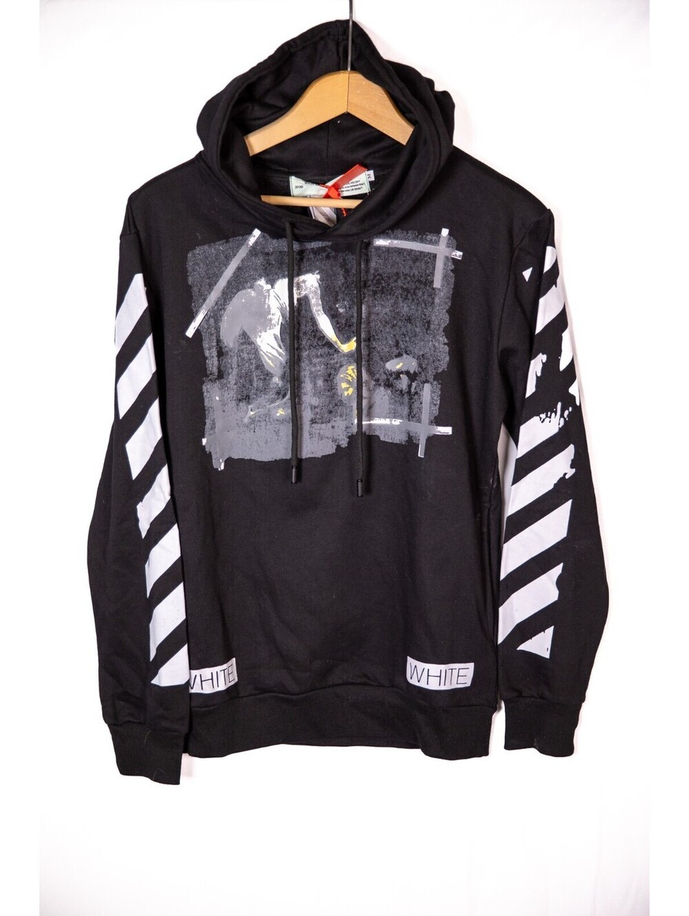 Off-White Hoodie Virgil Abloh Caravaggio Painting Lines Brand New with Tags Sz M